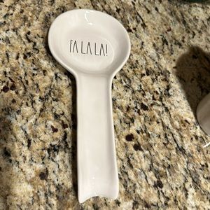 Rae Dunn Christmas spoon rest
